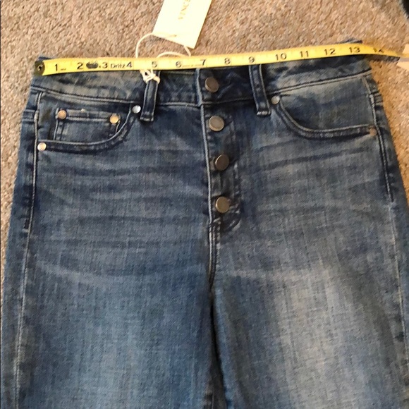 NWT Women’s Vince Camuto High Rise ButtonFly Jeans - Picture 10 of 11